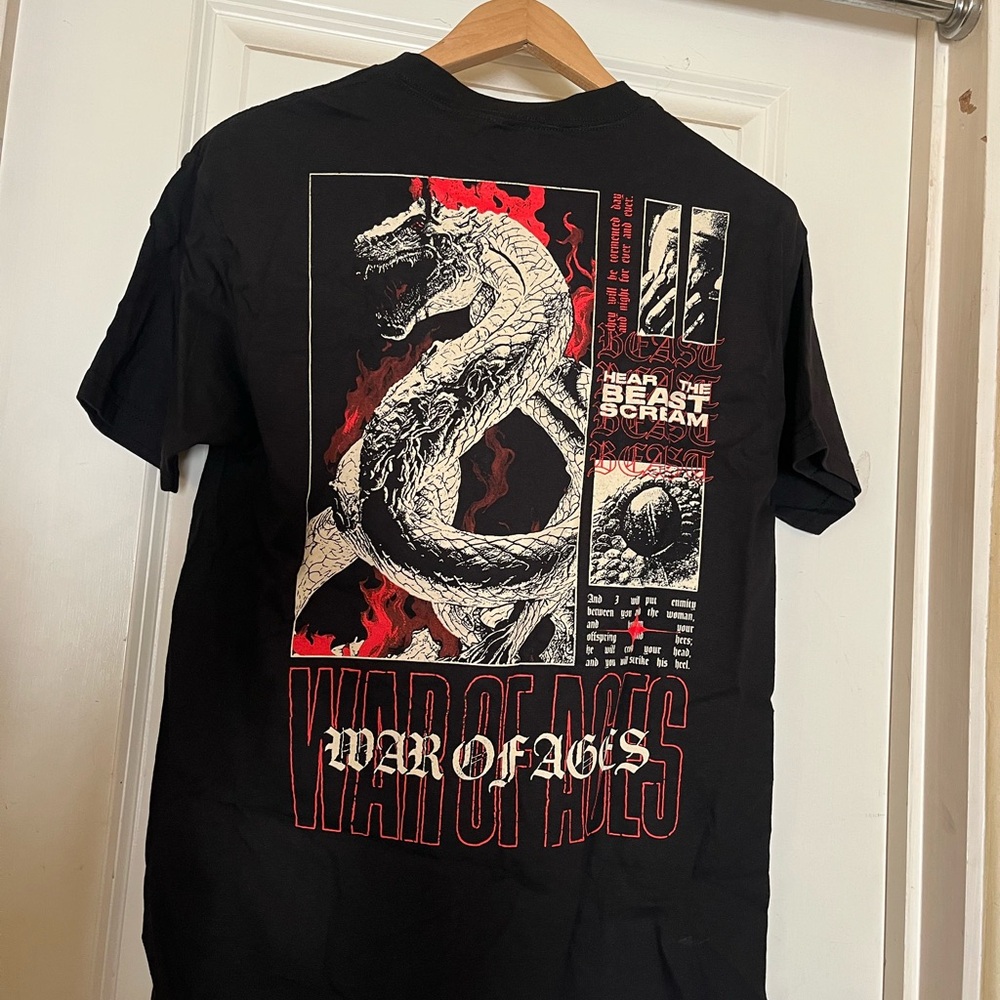 NEW War of Ages “Hear the Beast Scream” T Shirt